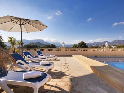 Ferienhaus Villa in Calpe mit privatem Pool
