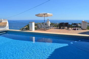 Villa in Balcon al Mar mit Meerblick und Privatpool in Javea