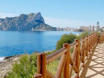 Panoramaweg Calpe Benissa am Meer