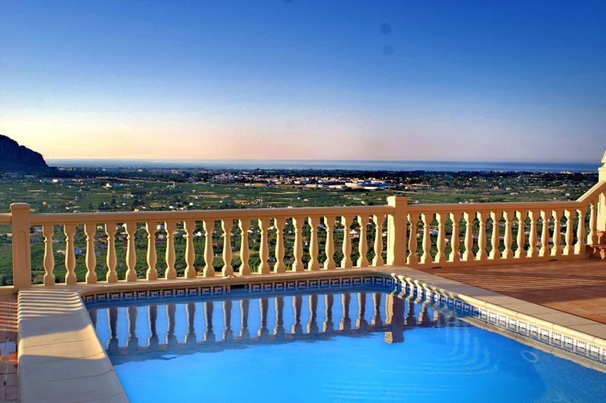 Villa Monte Solana mit Meerblick und Privatpool